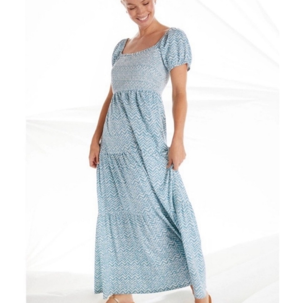 Anthropologie Tiered Maxi Dress - Picture 16 of 16